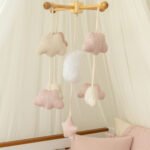 Móbile Luas e Estrelas em Tricot Bela