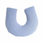 Almofada de Amamentação Tricot Trança Azul Salina 1
