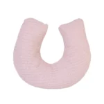 Almofada de Amamentação Tricot Trança Rosa Una 1